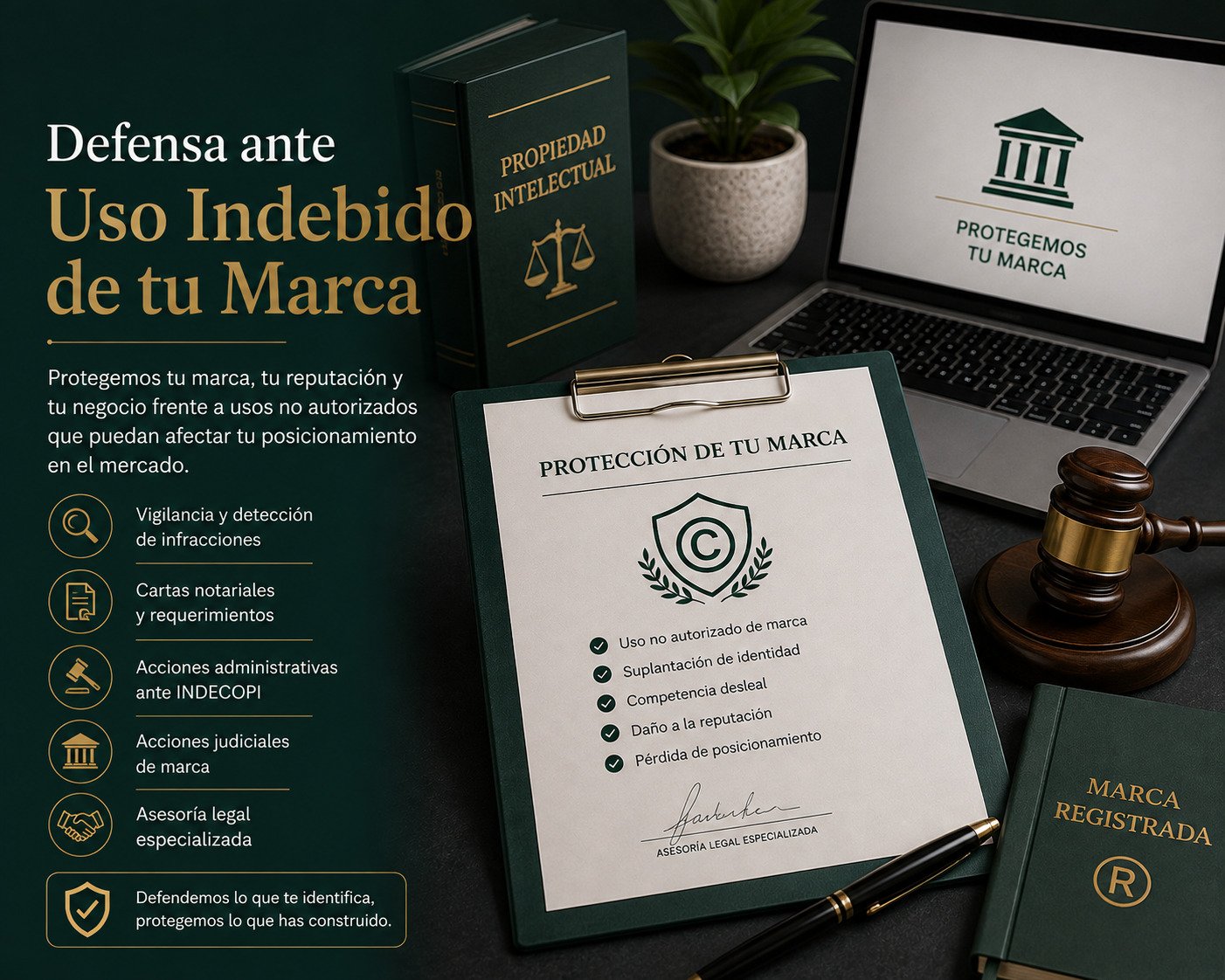 Defensa ante Uso Indebido de tu Marca